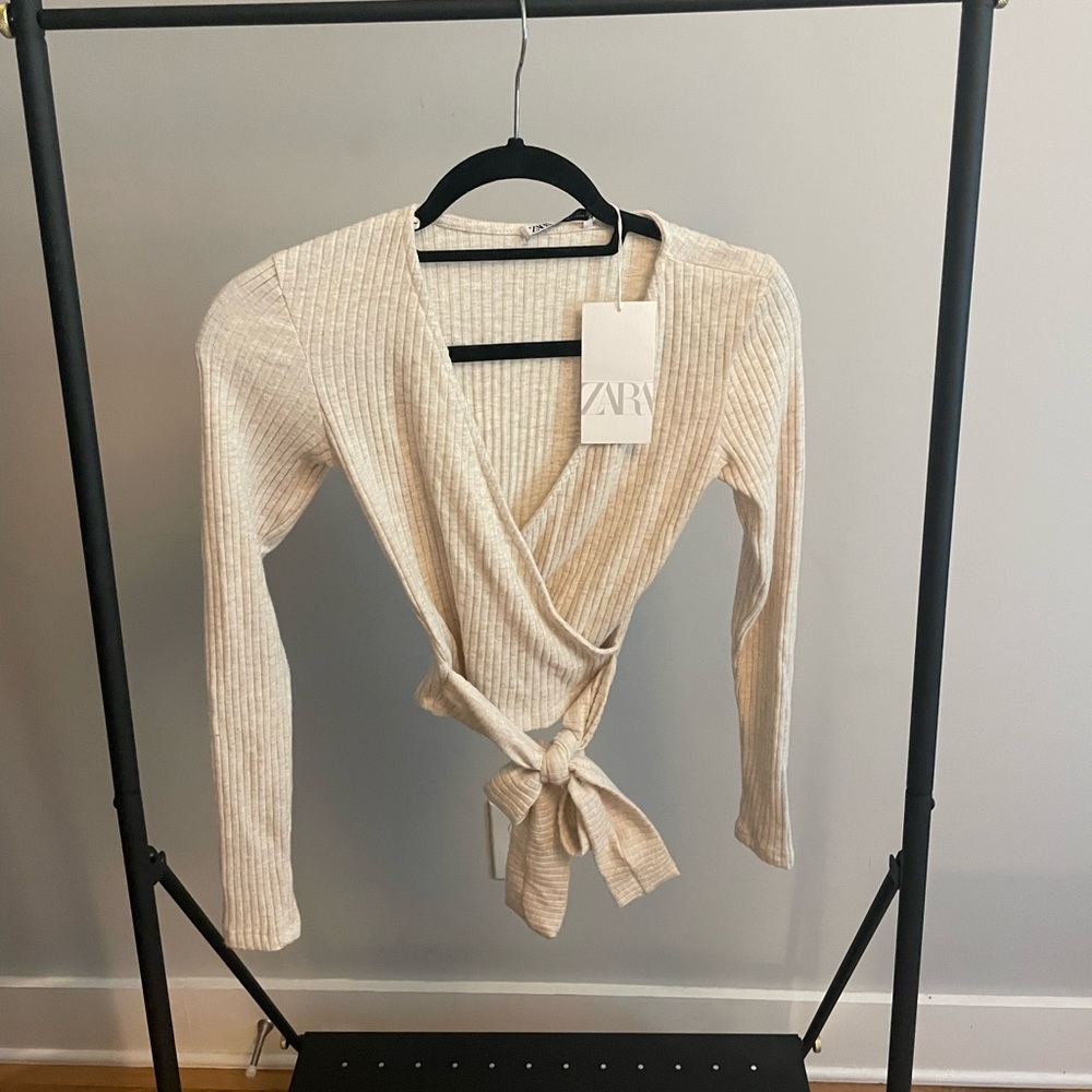 Zara Cross Front Shirt